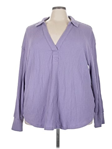 Torrid Long Sleeve Polo (view 1)