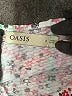 oasis Floral Pink Casual Dress Size S - photo 7