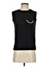 Zara W&B Collection 100% Polyester Black Sleeveless Top Size S - photo 1