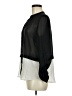 Forever 21 100% Polyester Black 3/4 Sleeve Blouse Size M - photo 5