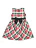Gymboree 100% Polyester Argyle Red Dress Size 5T - photo 2