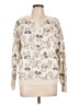 Disney Print Ivory Pullover Sweater Size L - photo 1