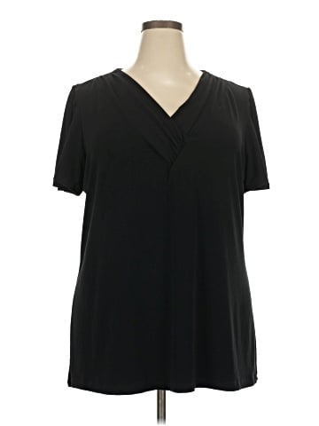 Just My Size Short Sleeve Blouse (view 1)