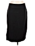 Nine West 100% Cotton Solid Black Formal Skirt Size L - photo 1