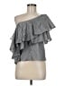 Milly 100% Cotton Gray Sleeveless Top Size 6 - photo 1
