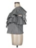 Milly 100% Cotton Gray Sleeveless Top Size 6 - photo 5