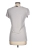 Adrienne Vittadini Gray Short Sleeve Top Size L - photo 2