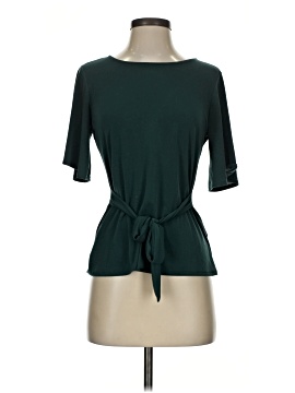 Green Envelope Short Sleeve Top