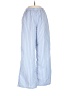 Unbranded 100% Polyester Stripes Blue Casual Pants Size S - photo 1