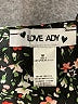 Love Ady 100% Polyester Floral Black Long Sleeve Blouse Size M - photo 7