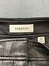 Babaton 100% Polyurethane Black Casual Pants Size 00 - photo 4