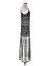 Mystree 100% Polyester Graphic Silver Casual Dress Size S - photo 4