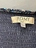 ROMY Stars Blue Cocktail Dress Size L - photo 7