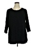 Carolina Belle Black 3/4 Sleeve Top Size 1X - photo 1
