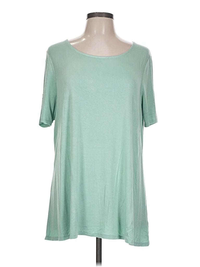 Pre-owned Kim Rogers Short Sleeve T-shirt In Green