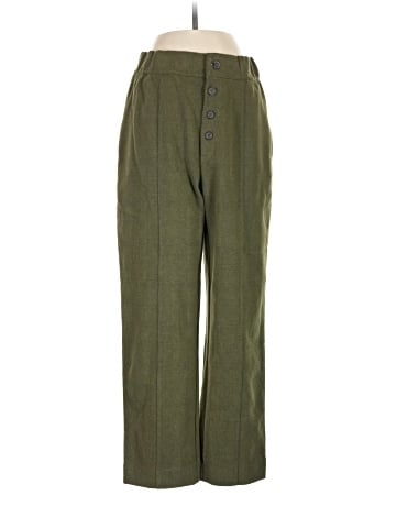 Madewell Knit Huston Button-Front Pants in Glen Plaid (view 1)