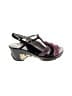 J-41 Color Block Purple Sandals Size EU 41 - photo 1