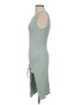 Zaful Solid Gray Casual Dress Size S - photo 5