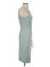 Zaful Solid Gray Casual Dress Size S - photo 4