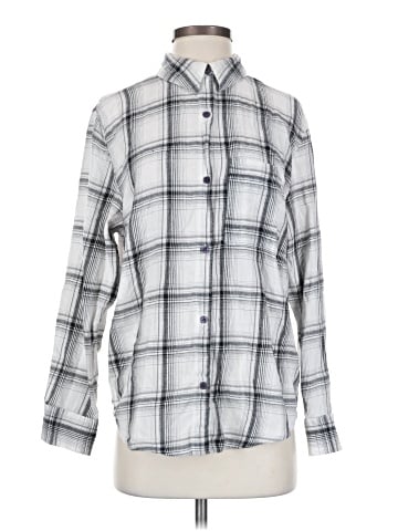 Primark Long Sleeve Button-Down Shirt (view 1)