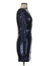 Ali Ro Metallic Black Cocktail Dress Size 8 - photo 4