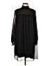 H&M 100% Polyester Black Casual Dress Size L - photo 1
