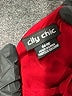 City Chic 100% Polyester Red Cocktail Dress Size 18 - photo 7