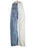 Pull&Bear Color Block Blue Jeans Size 4 - photo 2