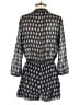 Madewell 100% Cotton Argyle Gray Romper Size S - photo 2