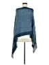 Arianna By Howards 100% Acrylic Blue Poncho One size - photo 1