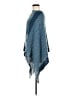Arianna By Howards 100% Acrylic Blue Poncho One size - photo 5