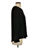Ann Taylor LOFT 100% Polyester Black Long Sleeve Blouse Size S - photo 4