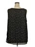 Evri 100% Polyester Black Sleeveless Blouse Size 2X - photo 2