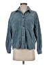 Zara Teal Denim Jacket Size XS - photo 1