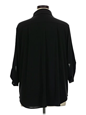 Company Ellen Tracy 3/4 Sleeve Button-Down Shirt (view 2)