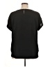 Buffalo by David Bitton 100% Polyester Black Short Sleeve Blouse Size XL - photo 2