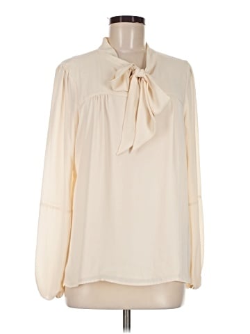 DKNY Long Sleeve Blouse (view 1)