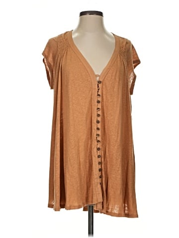 Free People Short Sleeve Blouse (view 1)