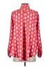 Vilagallo 100% Polyester Graphic Polka Dots Red Long Sleeve Blouse Size EU (FR) 36 / US 4 - photo 2