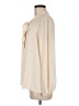 DKNY Ivory Long Sleeve Blouse Size M - photo 5