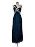 Xscape Blue Cocktail Dress Size 10 - photo 1