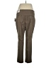 Anne Klein Plaid Brown Casual Pants Size XL - photo 2