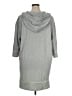 Daily Practice By Anthropologie Gray Poncho Size 1X - photo 2