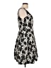 Neiman Marcus Graphic Black Cocktail Dress Size 10 - photo 4