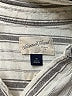 Universal Thread Stripes Ivory Long Sleeve Button-Down Shirt Size M - photo 7