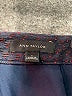 Ann Taylor Chevron-herringbone Black Formal Skirt Size 8 - photo 4