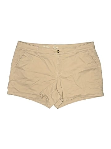 a.n.a. A New Approach Khaki Shorts (view 1)