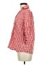 Assorted Brands 100% Cotton Checkered-gingham Red 3/4 Sleeve Button-Down Shirt Size M - photo 5