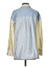 Zara Color Block Yellow Long Sleeve Button-Down Shirt Size XS - photo 2