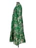 Assorted Brands 100% Cotton Print Green Casual Dress Size L - photo 5